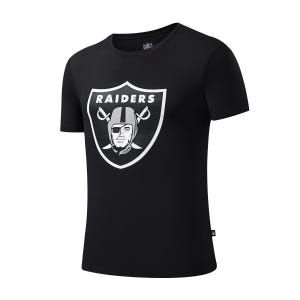 Oferta de Polera Fútbol Americano Hombre NFL Fanwear Las Vegas Raiders Negra por $17990 en Sparta