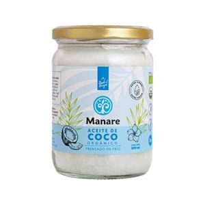 Oferta de Aceite de coco orgánico 500 ml Manare Pack 2 por $18990 en Falabella