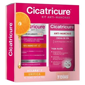 Oferta de Pack Cicatricure Crema Antimanchas + Serum Vit C por $21828 en Falabella