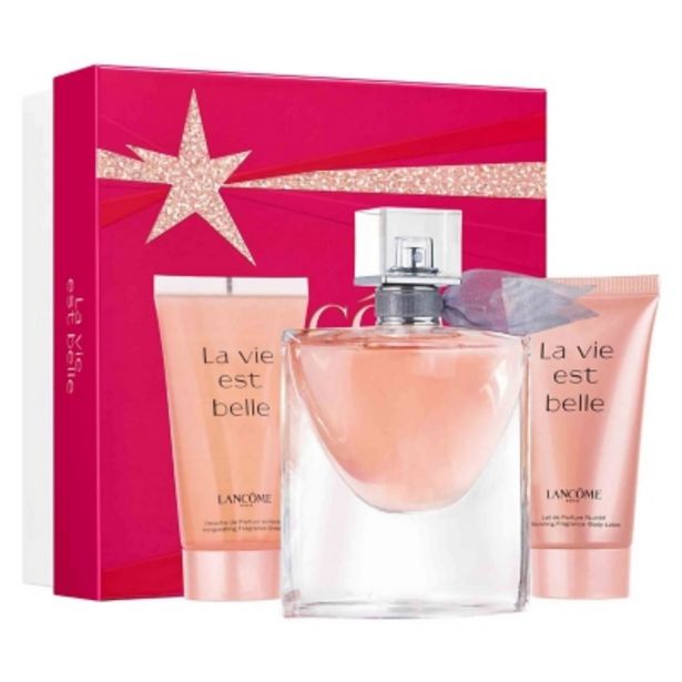 Ofertas de Set La Vie Est Belle Perfume Mujer EDP 50 ml + Loción Corporal 50 ml + Gel de ducha 50 ml por $52400