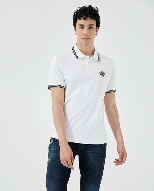 Oferta de Camiseta tipo polo con logotipo para hombre por $59950 en Americanino