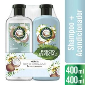 Oferta de Hidrat. Agua De Coco y jazmín Shampoo 400 ml+ Acon... por $8000 en Maicao