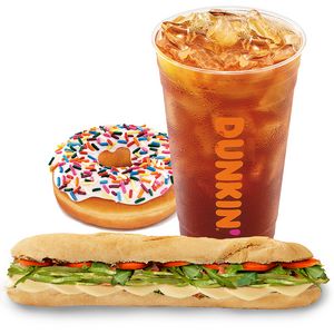 Oferta de Combo Sándwich Vegetariano por $6090 en Dunkin Donuts
