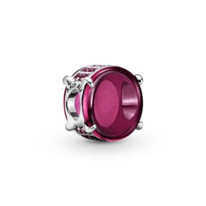 Oferta de Charm Cabujón oval rosa fucsia por $131000 en Pandora