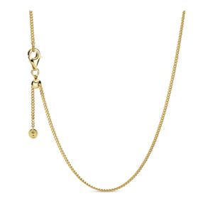 Oferta de Collar de cadena de bordillo Recubrimiento en Oro de 14k por $306000 en Pandora