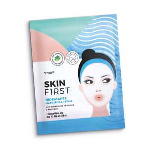 Oferta de Mascarilla Facial De Tela Hidratante Skin First por $3791 en Cyzone