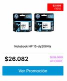 Oferta de Notebook HP en HP