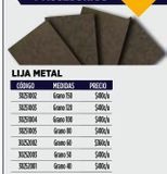 Oferta de Lija metal por $410 en Construmart