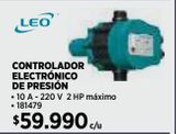 Oferta de Controlador electrónico de presión por $59990 en Construmart