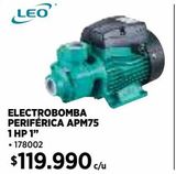 Oferta de Electrobomba Leo por $119990 en Construmart