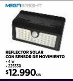 Oferta de REFLECTOR SOLAR CON SENSOR DE MOVIMIENTO por $12990 en Construmart