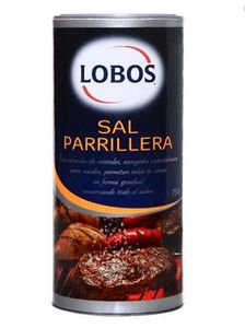 Oferta de Sal Parrillera Lobos 750 grs. por $1098 en Doña Carne