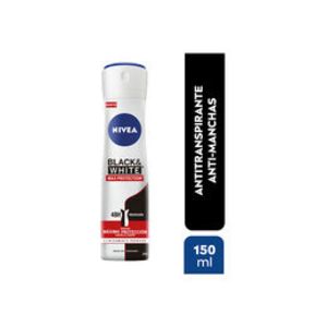 Oferta de Desodorante Spray Nivea Invisible Black & White Max Protección 150ml por $3990 en Salcobrand