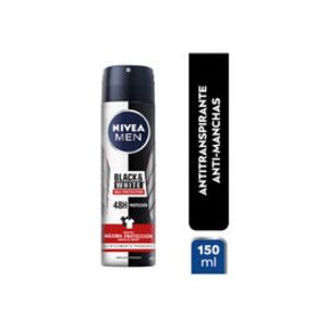 Oferta de Desodorante Spray Nivea Men Invisible Black & White Max Protección 150ml por $3990 en Salcobrand