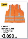 Oferta de Chaleco reflectivo Vicsa por $3890 en Construmart