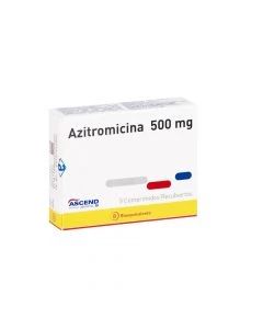 Oferta de Azitromicina 500mg Caja 3 Comp. Recubiertos ASCEND por $990 en Farmacias Ahumada