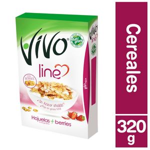 Oferta de Cereal Hojuelas Vivo Line Berries 320grs Vivo por $2250 en Super Bodega a Cuenta
