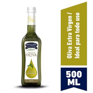 Oferta de Aceite de Oliva Extra Virgen Botella 500cc Banquete por $4260 en Super Bodega a Cuenta
