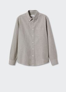 Oferta de Camisa regular fit Oxford algod&oacute;n por $45990 en Mango