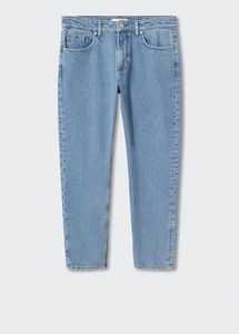 Oferta de Jeans Ben tapered cropped por $49990 en Mango