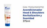 Oferta de Acondicionador Head & Shoulders Aceite de Argán Revitalización y Suavidad 300ml en Salcobrand