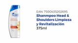 Oferta de Shampoo Head & Shoulders Aceite de Argán Limpieza y Revitalización 375ml en Salcobrand