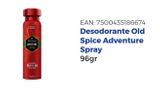 Oferta de Desodorante En Spray Para Hombre Old Spice Adventure 96g en Salcobrand