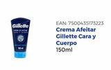 Oferta de Crema para Afeitar Cara y Cuerpo Gillette 150gr en Salcobrand