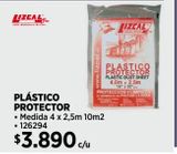 Oferta de Plástico protector por $3890 en Construmart