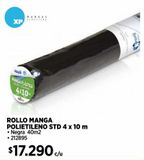 Oferta de Rollo manga polietileno por $17290 en Construmart