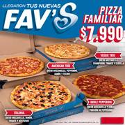 Oferta de Domino's Pizza | Pizza Familiar desde $7,990 | 26-01-2023 - 09-02-2023
